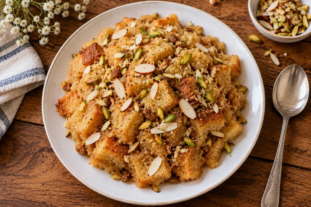 পাউরুটির হালুয়া