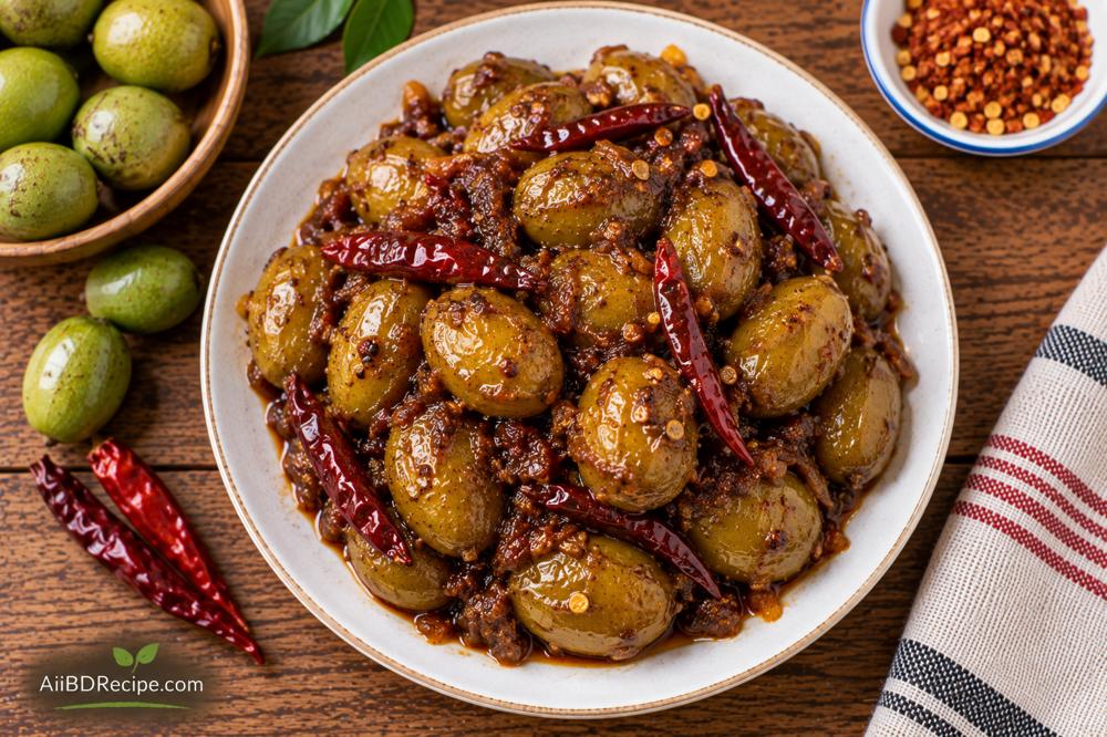 জলপাইয়ের মিষ্টি আচার