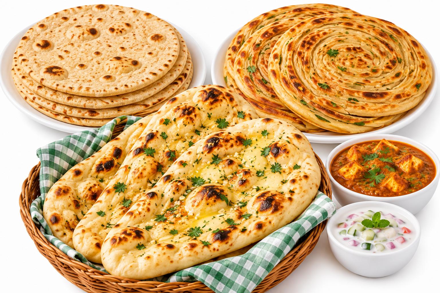 রুটি/পরাটা/নান
