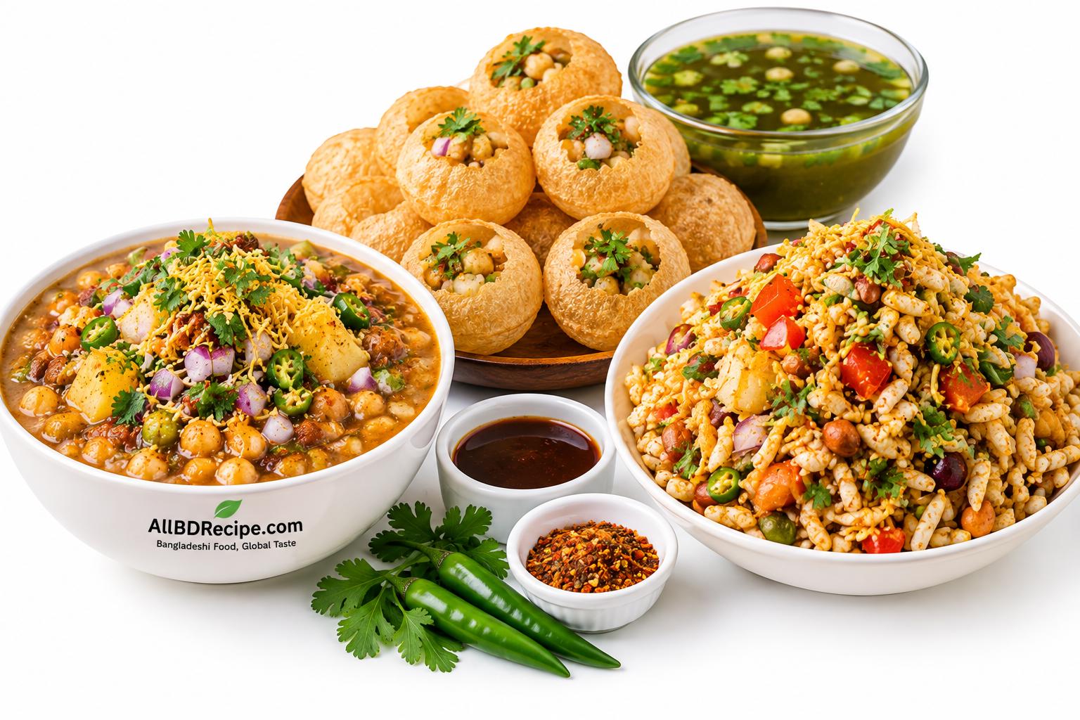 চটপটি ফুচকা ভেলপুরি